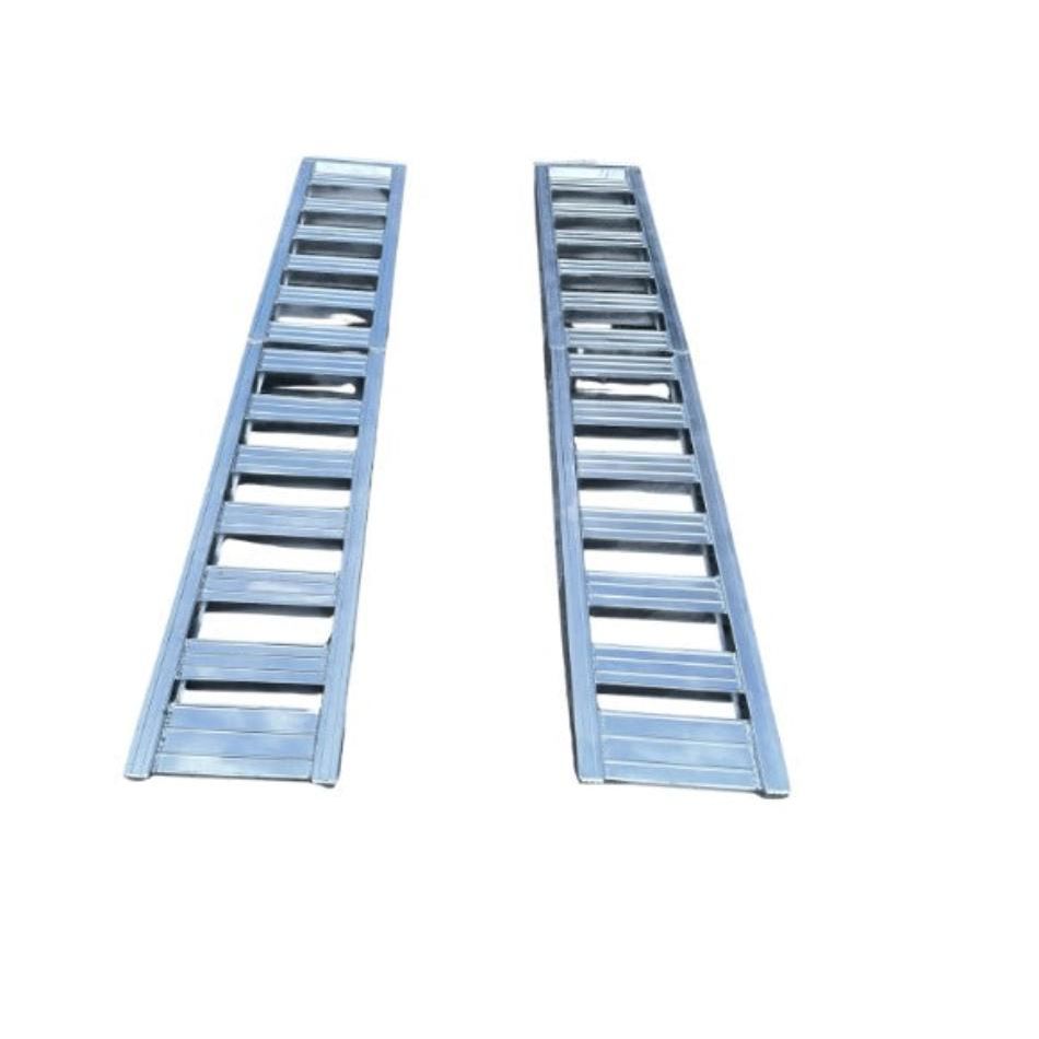 1.6-Tonne 2.4M x 370mm Flat Fold Aluminium Loading Ramps