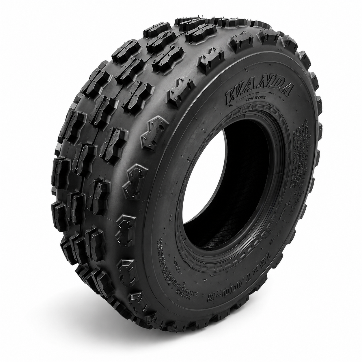 1 X QUAD ATV 4 PLY TYRES - 8" (19 x 7 - 8) - 175/80-8