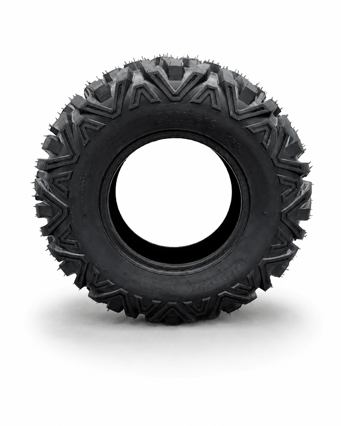 1 X QUAD ATV 6 PLY TYRES - 12" ( 25 x 8 -12)