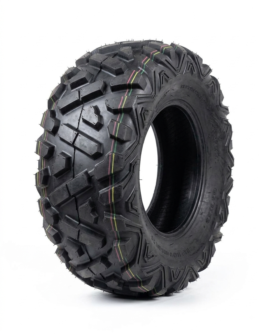 1 X QUAD ATV 6 PLY TYRES - 12" (25 x 10 - 12)