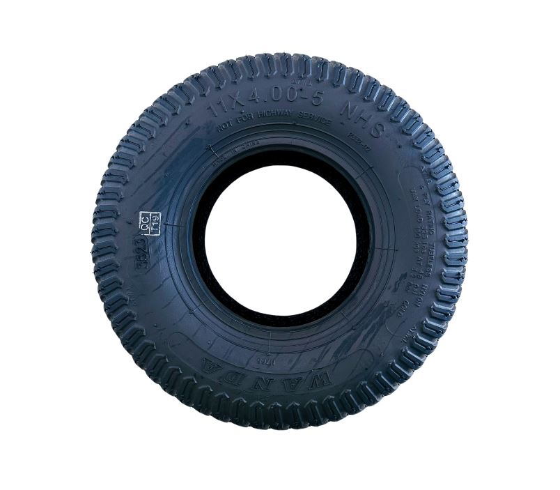 1 x COMMERCIAL RIDE ON MOWER 4 PLY TYRES - 5" ( 11 x 4 - 5")