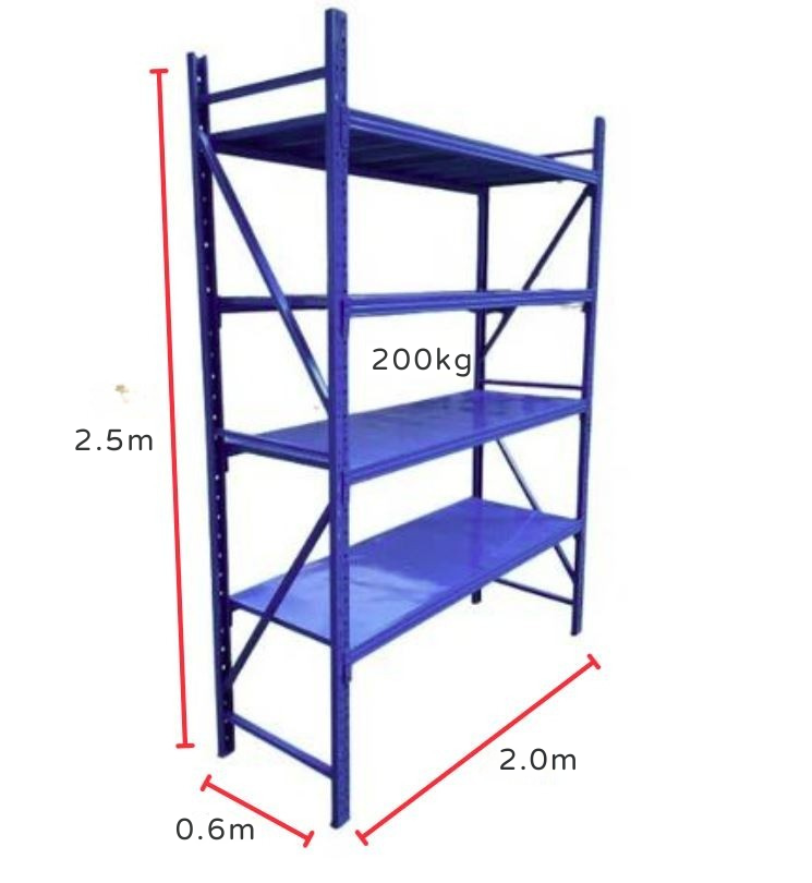 2.5m Medium Duty (Garage/Warehouse) Shelving