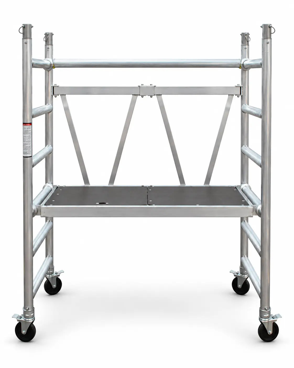 3.25m Reach Mobile Aluminium Scaffold – (Base Unit + Stairs Pack)