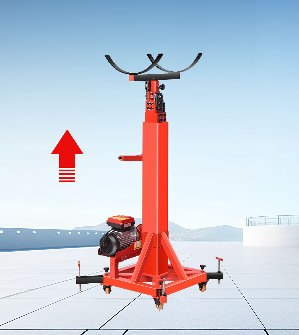 4.9m Portable Material Lifter - 300kg