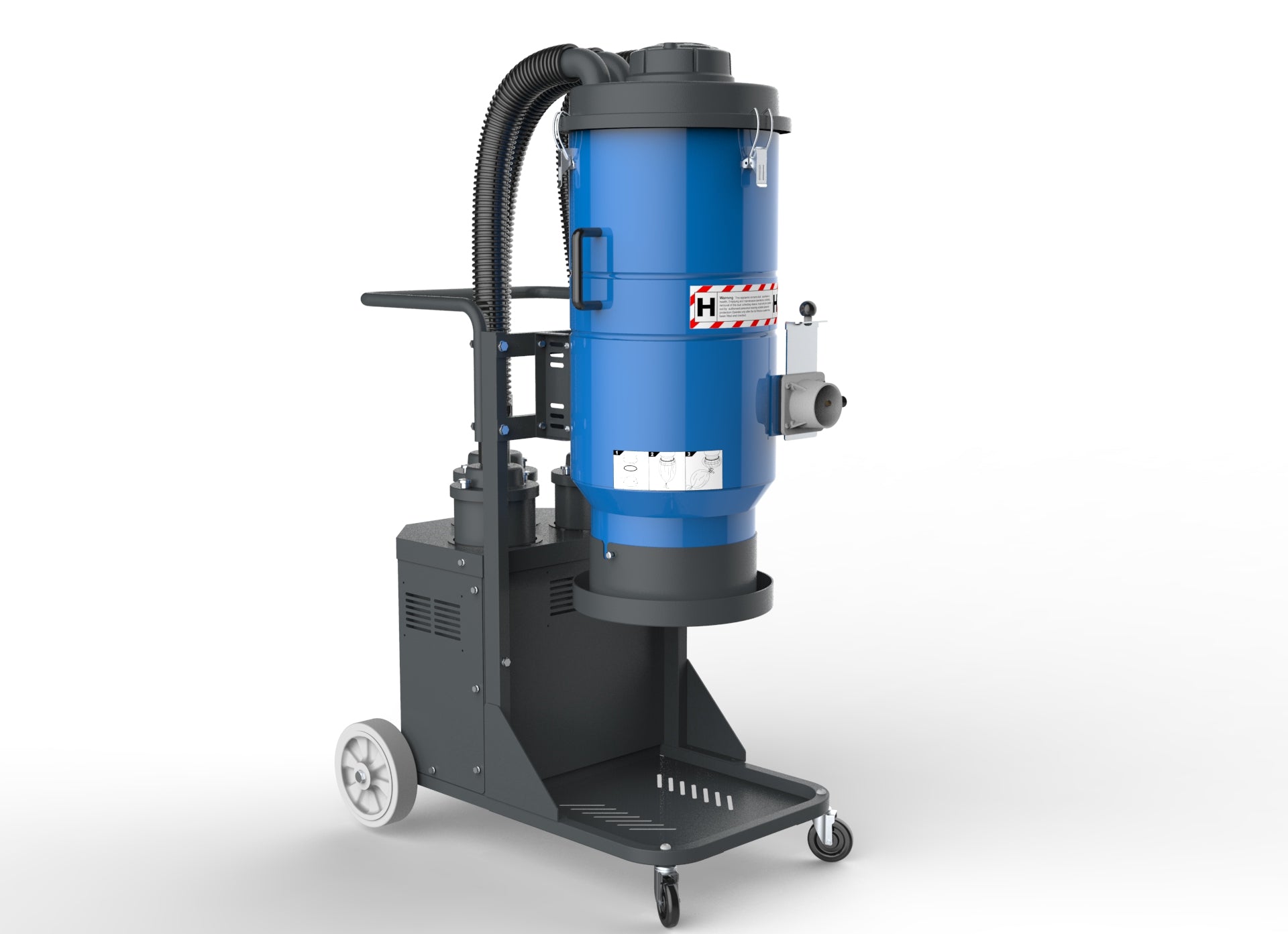 Industrial Single Phase HEPA 3.6 KW Dust Extractor Collector - TS3000