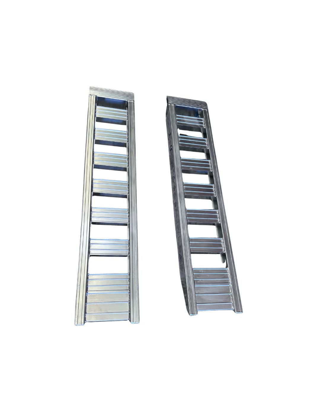 4.5-Tonne 1.5m x 305mm Aluminium Loading Ramps (Flat Bar with Hook)