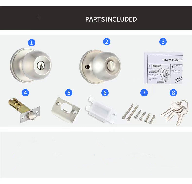 Fossa Lexia Round Door Knob