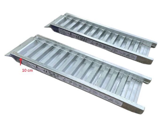 5-Tonne 1.6M x 450MM Aluminium Loading Ramps