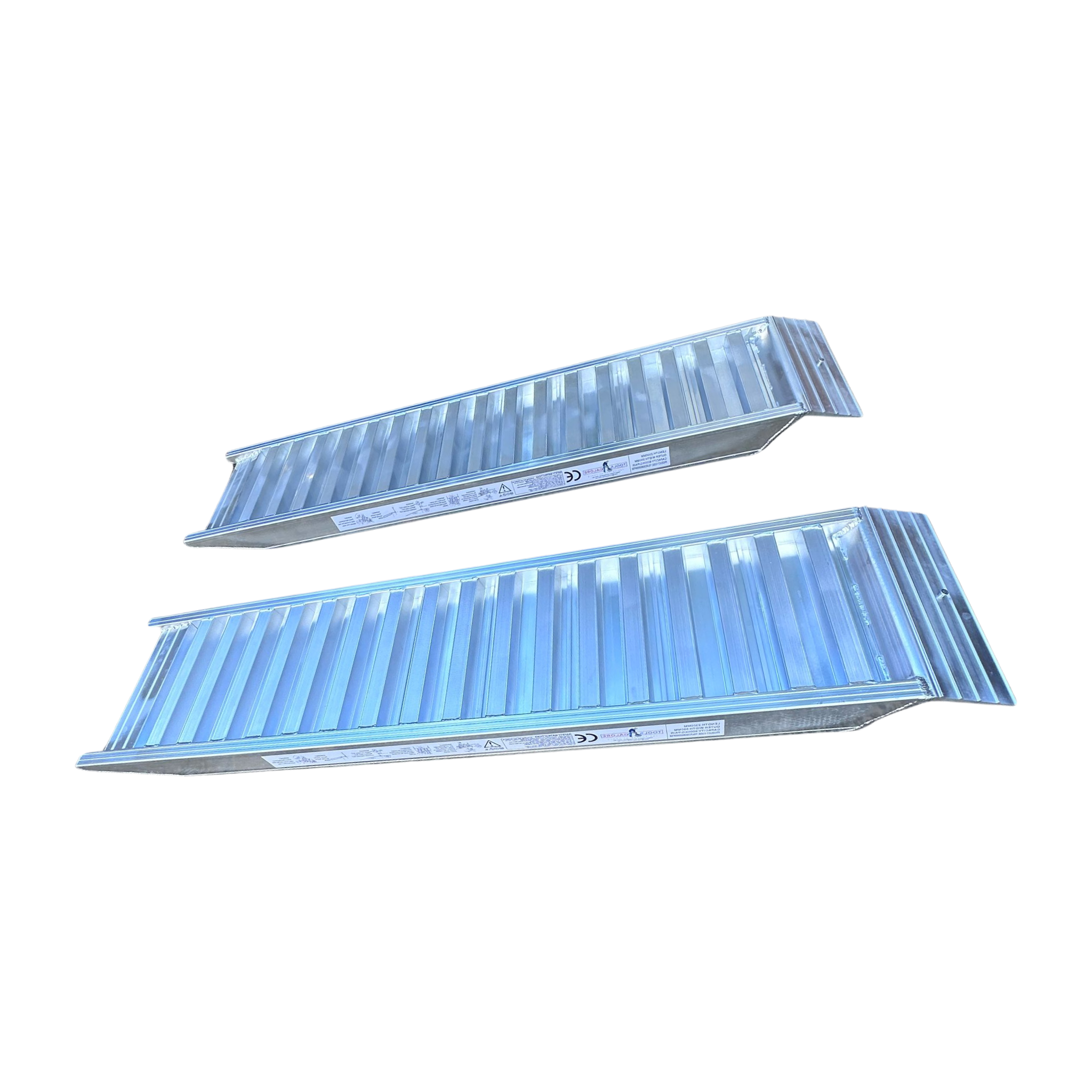 6-Tonne 2.3m x 550mm Aluminium Loading Ramps