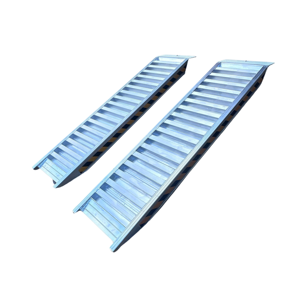 6-Tonne 2.3m x 550mm Aluminium Loading Ramps