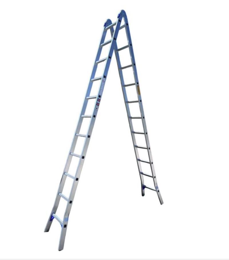 Aluminium Double Sided Step Ladder (150 kg Capacity)