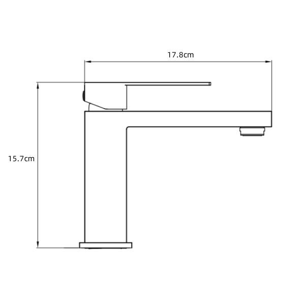 Fossa Mason Basin Mixer