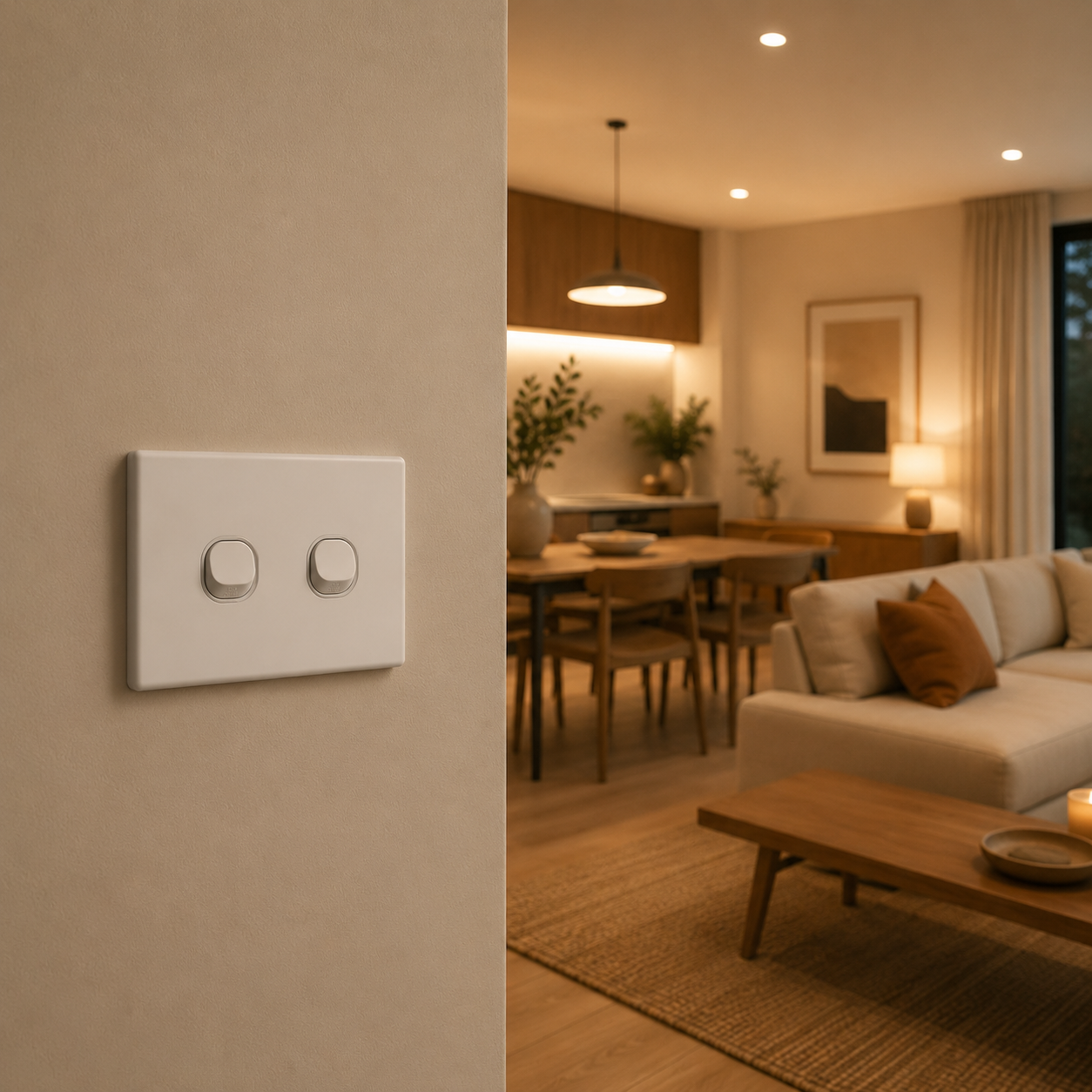 Classic 2-Way Light Switch (10A) – 10 Pack