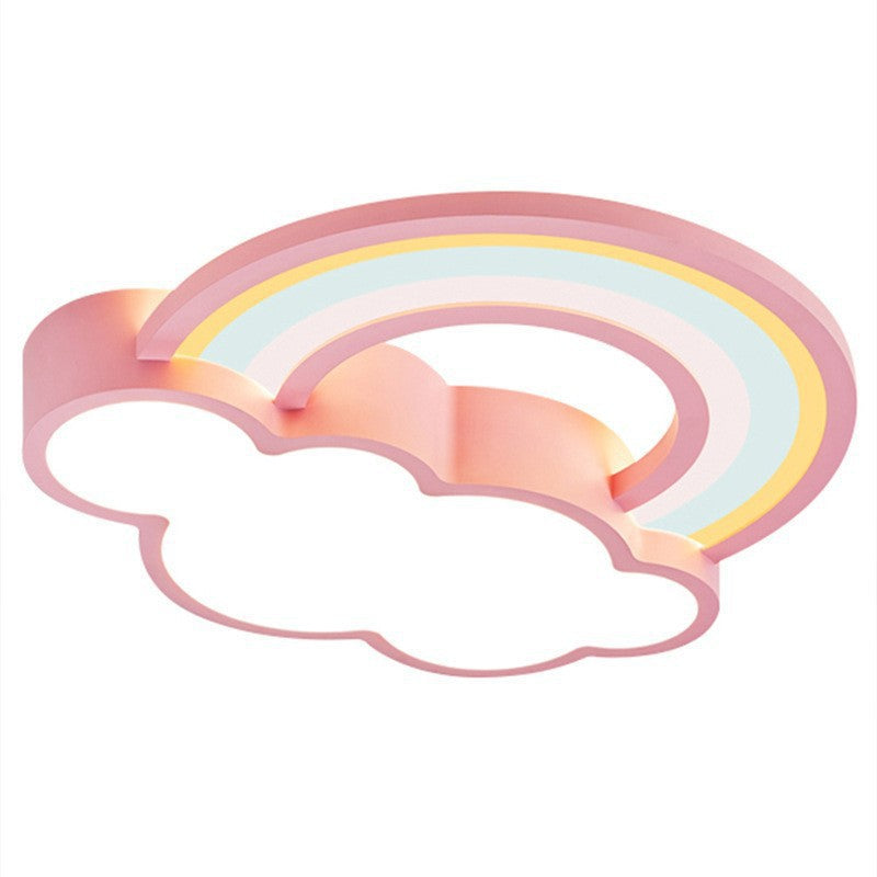 Rainbow Cloud Kids LED Ceiling Light