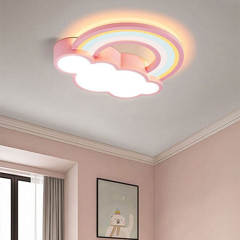 Rainbow Cloud Kids LED Ceiling Light