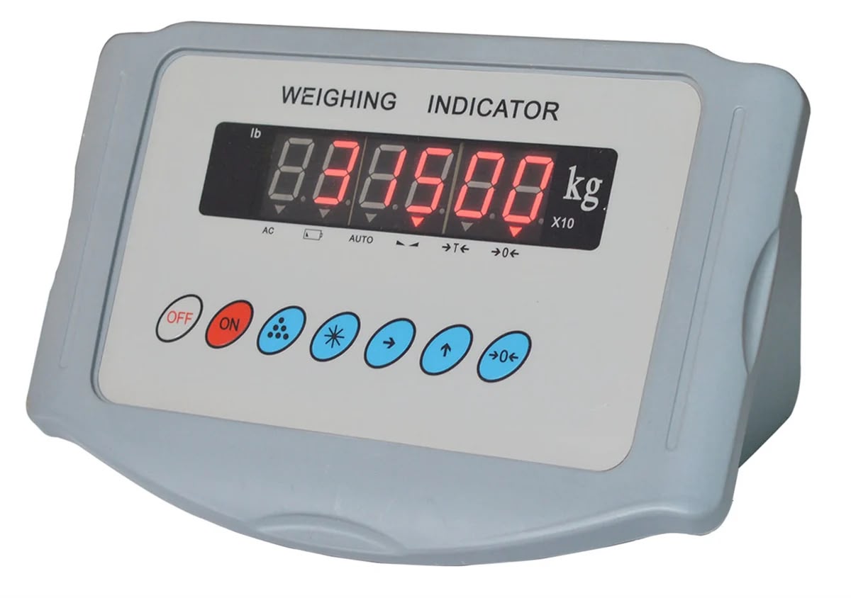 Industrial Digital Floor Scale - 5000kg (120 cm W x 120 cm L)