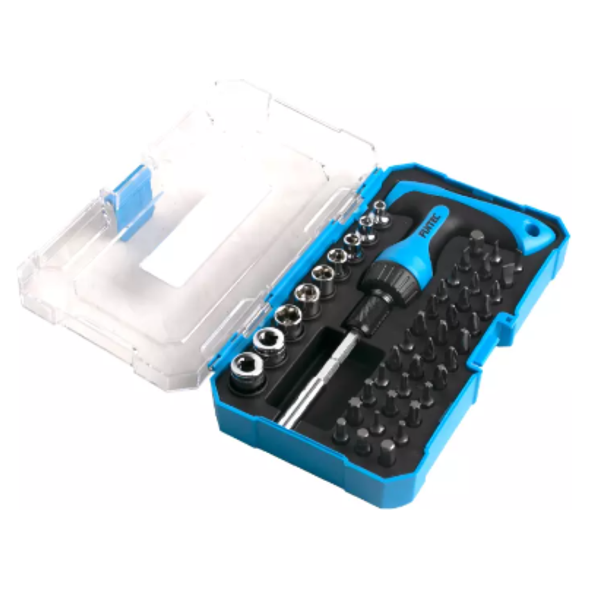 FIXTEC 47PCS Ratchet Screwdriver Set
