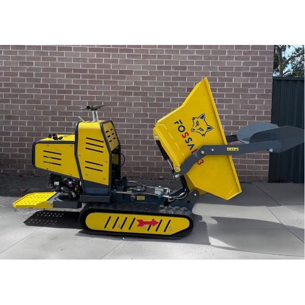Fossa Self Loading Mini Dumper D13 - 13.5hp Briggs & Stratton Engine