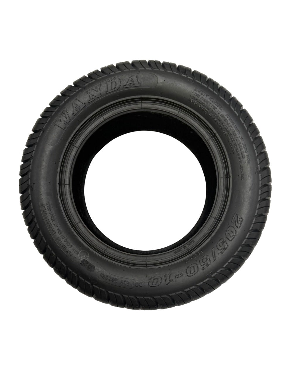 1 X GOLF CART 4 PLY TYRES (205/50-10)