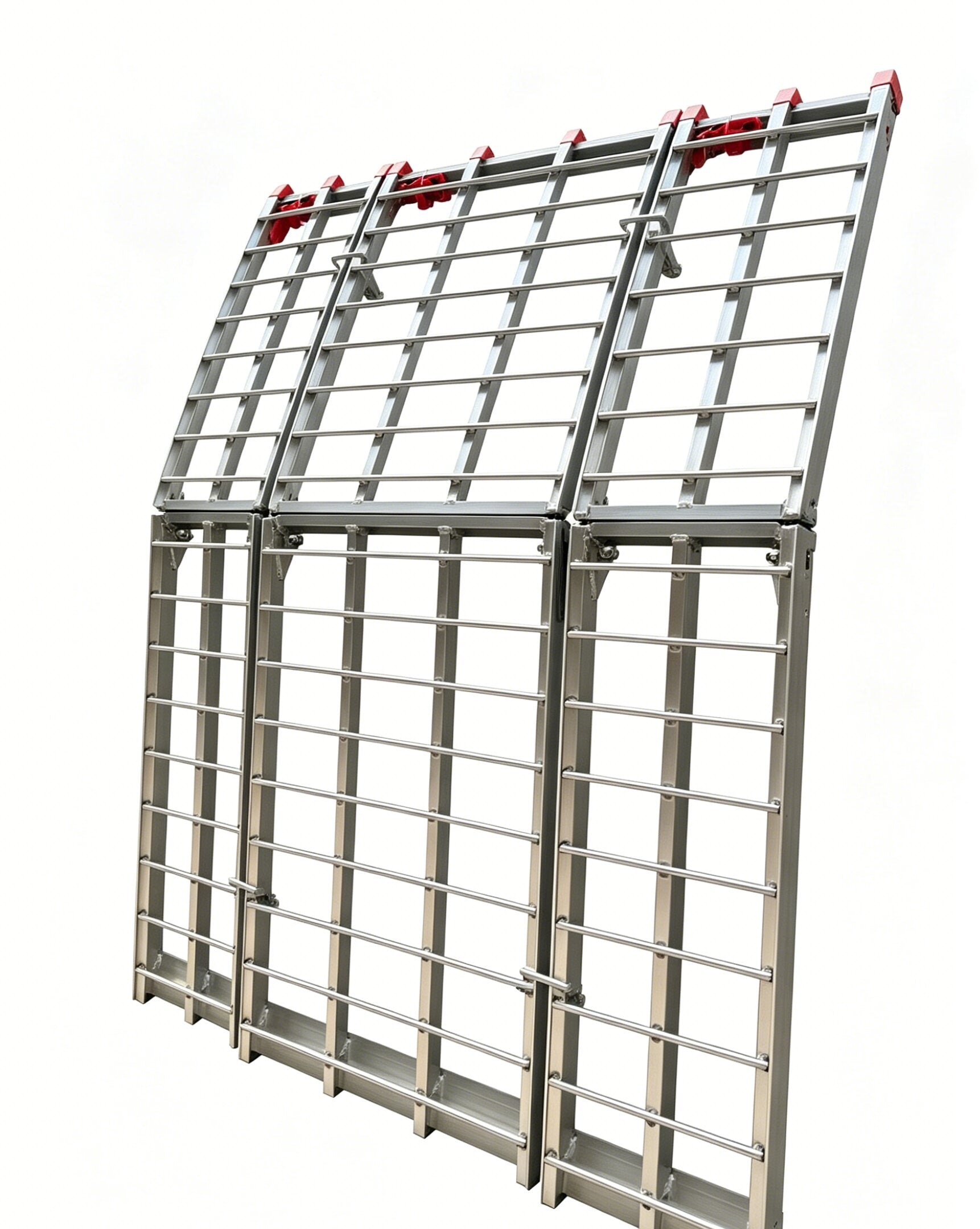 Aluminium Curved Folding Loading Ramp - 680kg Capacity