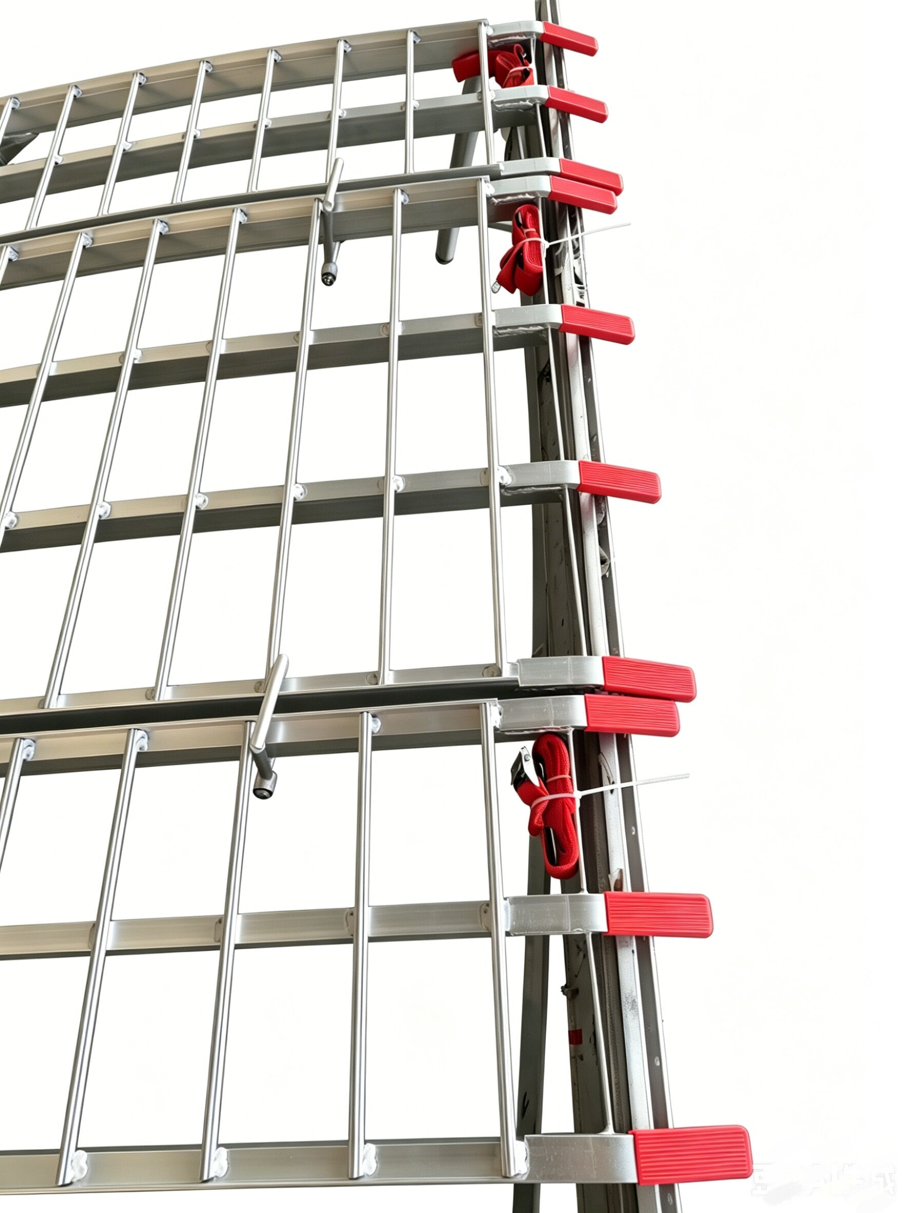 Aluminium Curved Folding Loading Ramp - 680kg Capacity