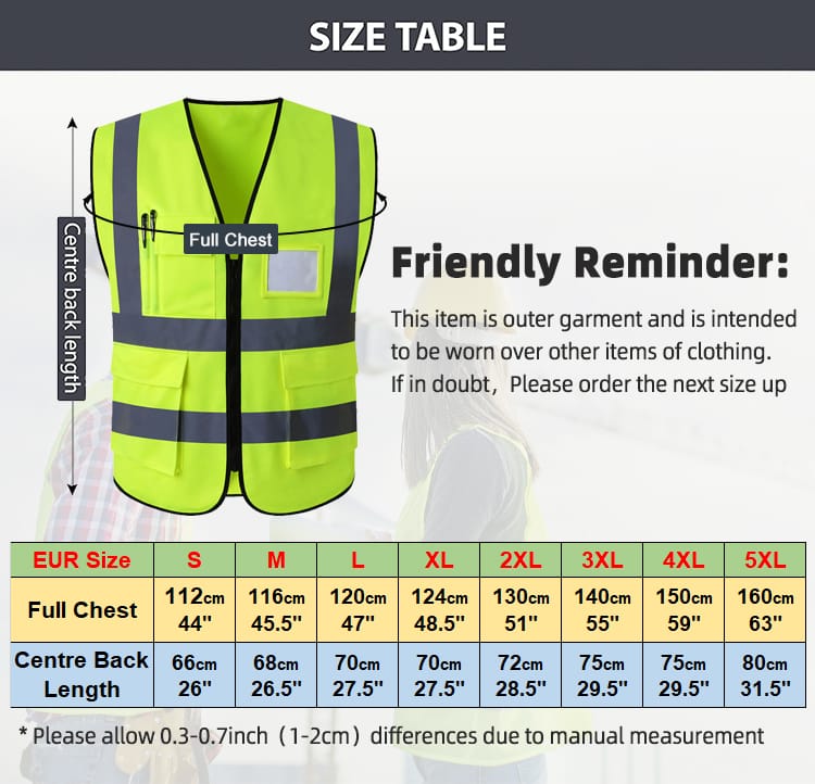 Mesh Reflective Safety Vest with Pockets and ID Badge Holder Unisex Workwear with High Visibility Yellow