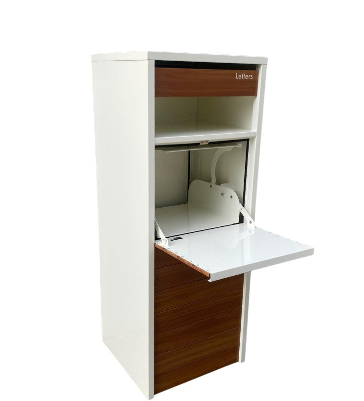 Fossa Bondi Parcel Letterbox - White