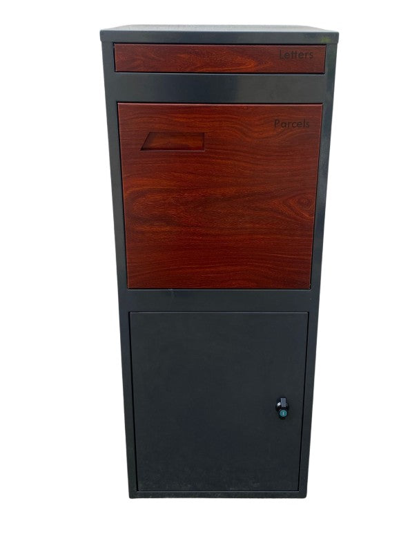 Fossa Darwin Parcel Letterbox - Charcoal