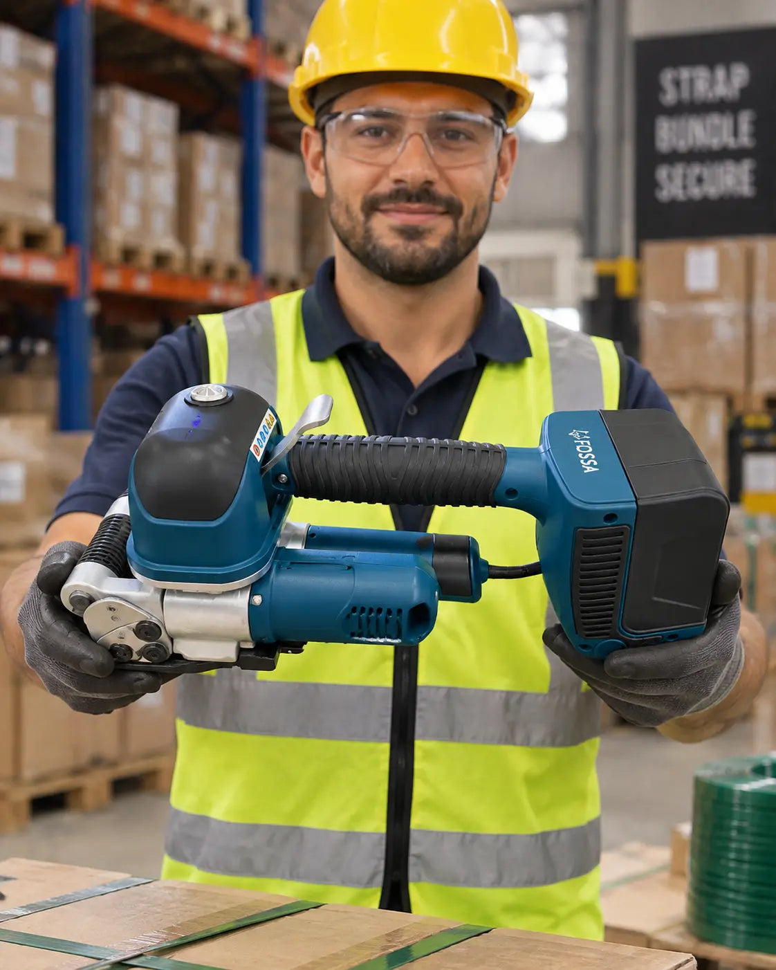 Portable DD19A Electric Strapping Machine 16-19mm