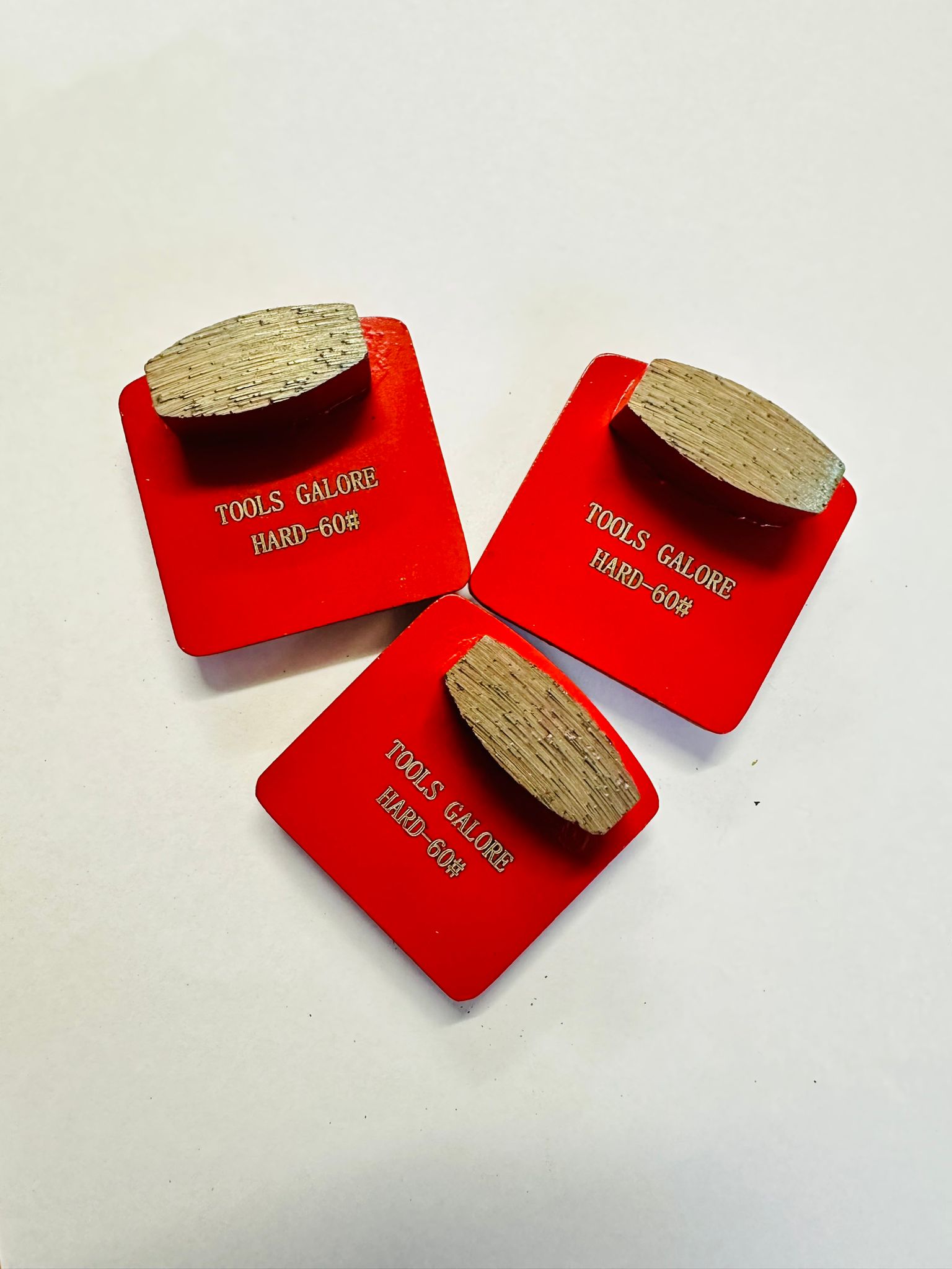 Redi-Lock Concrete Grinding Shoe 60# Fit Husquarna - 3 pack