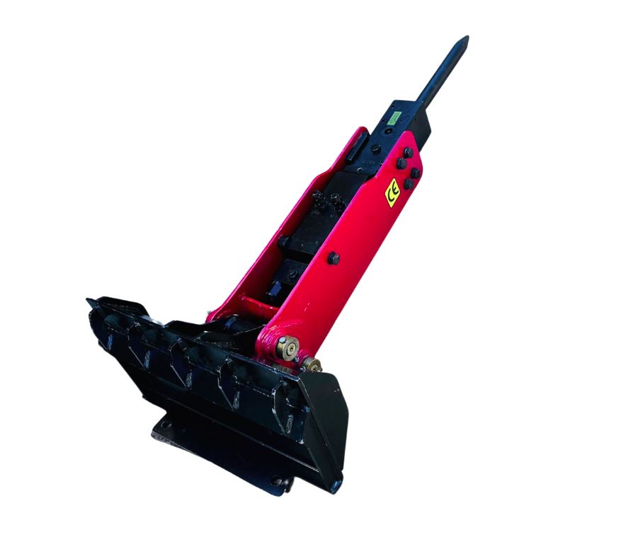 Rock breaker for Mini Loader - Dingo, Toro, Vermeer, Boxer, Viking, Fossa