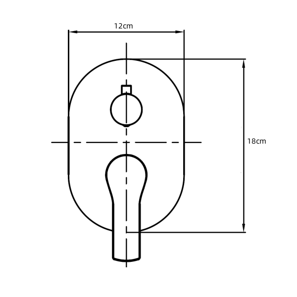 Fossa Rosana Shower Mixer With Diverter