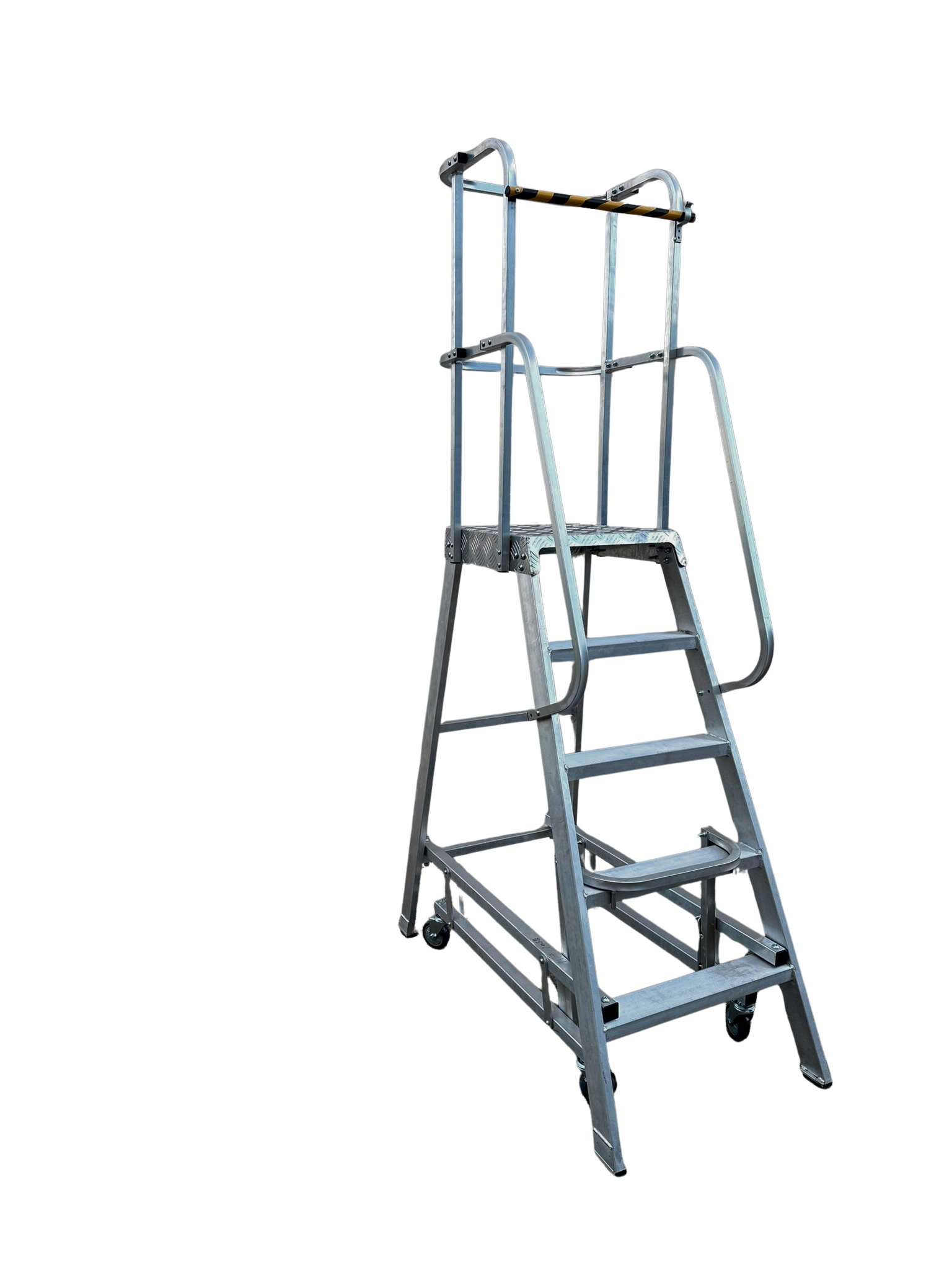 1.2m Industrial Order Picking Ladder | 150kg Load Capacity