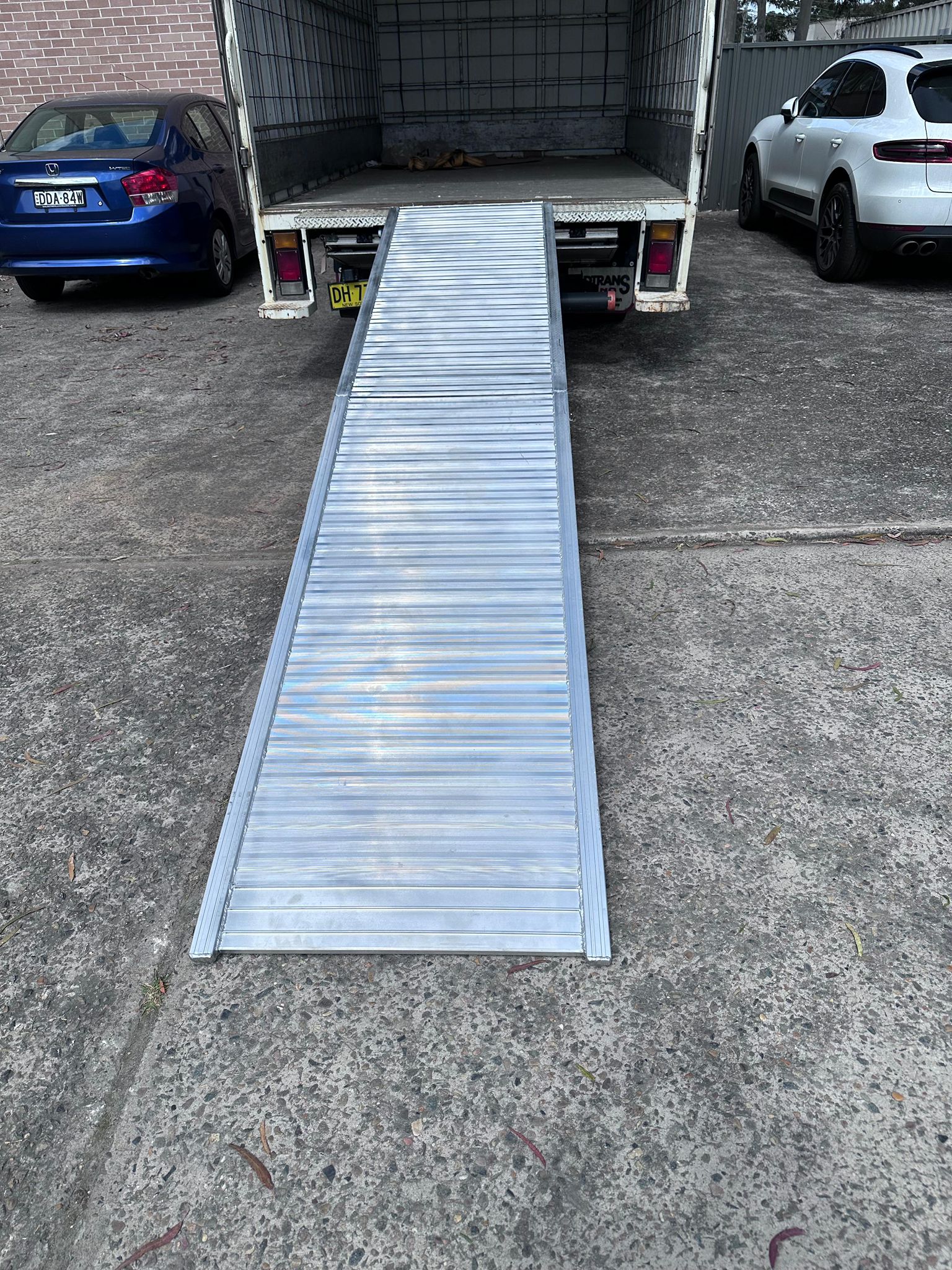 3.5m x 1000mm 400kg Folding Walk Ramps