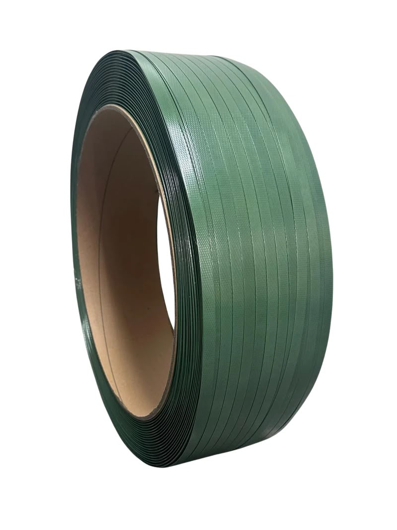 Polyester Strapping PET 19mm x 1.0mm x 800m Green Embossed