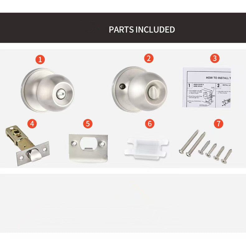 Fossa Lexia Round Door Knob