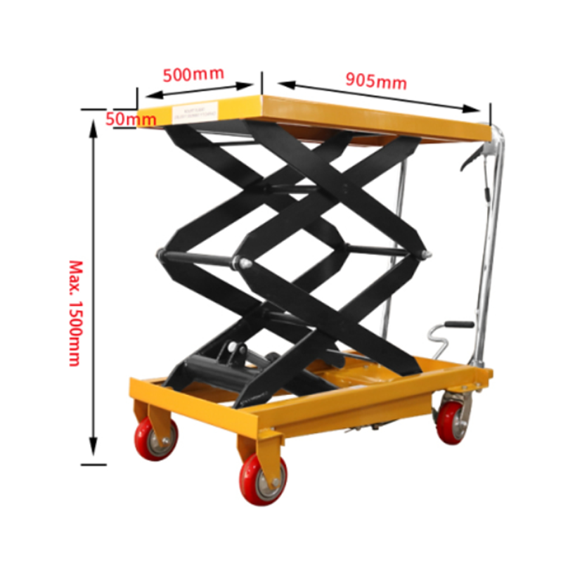 350 kg Hydraulic lift table (1.5m high)