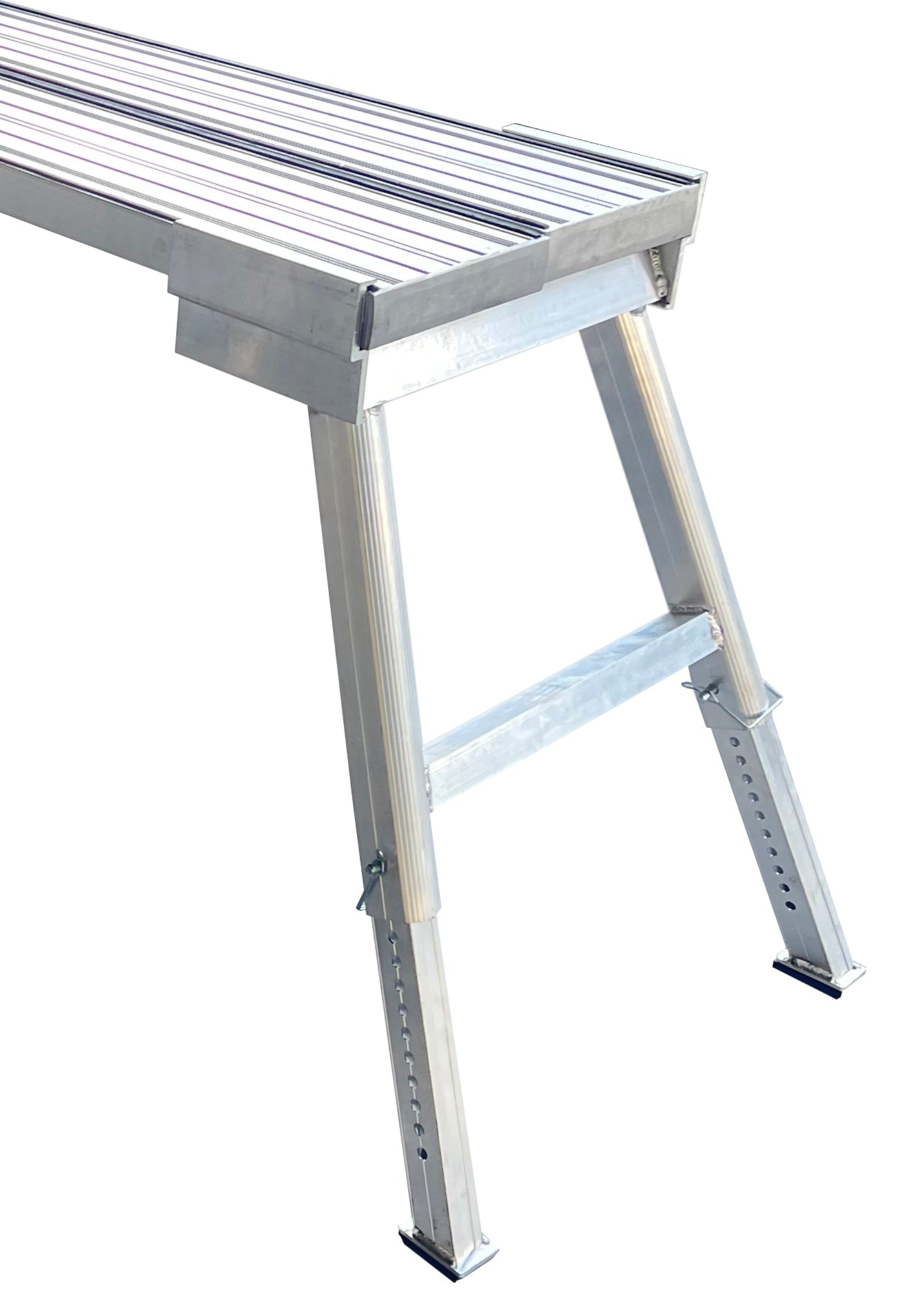 Aluminium Plank Bracket (with Adjustable Leg)