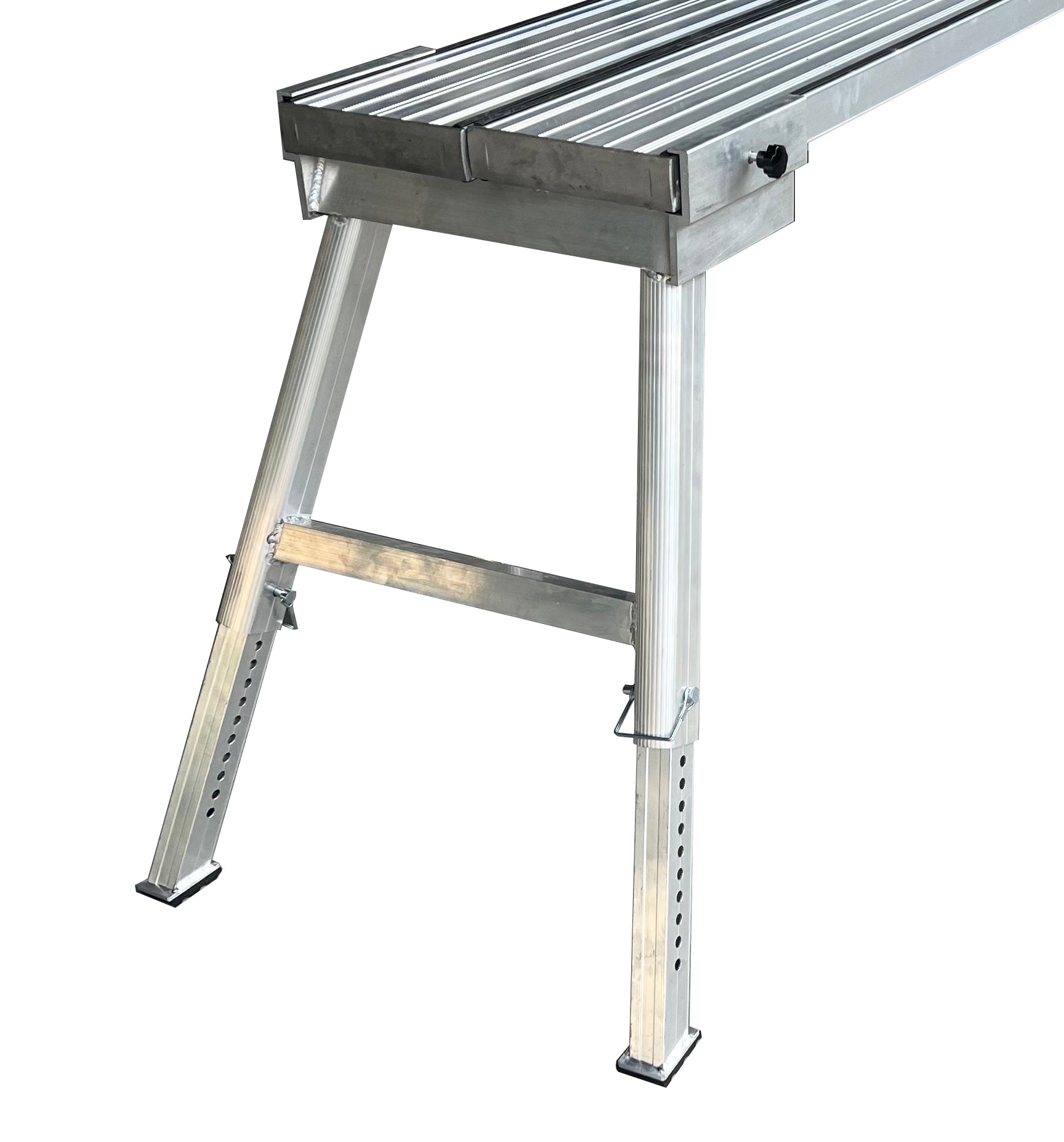 Aluminium Plank Bracket (with Adjustable Leg)