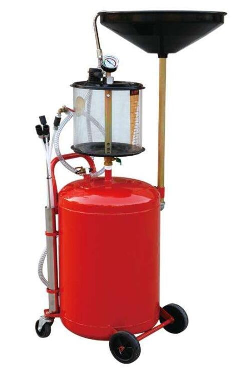 Mobile Waste Oil Drainer - 80L Capacity