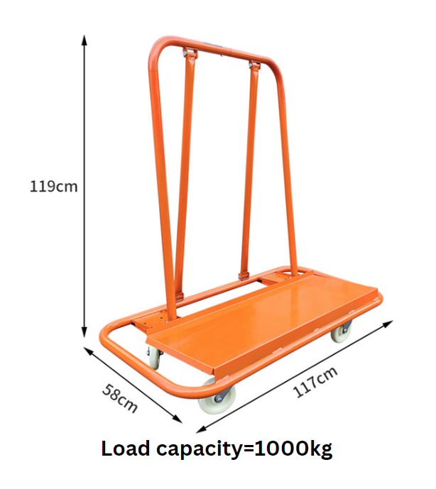 1000kg Plasterboard Trolley