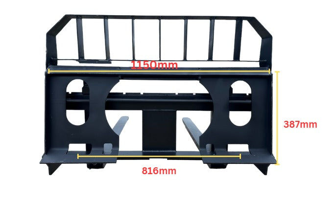 Universal Pallet fork for Skid Steer
