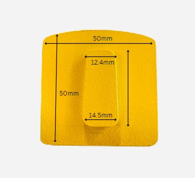 Redi-Lock Concrete Grinding Shoe 30# Arrow Head Fit Husquarna - 3 pack