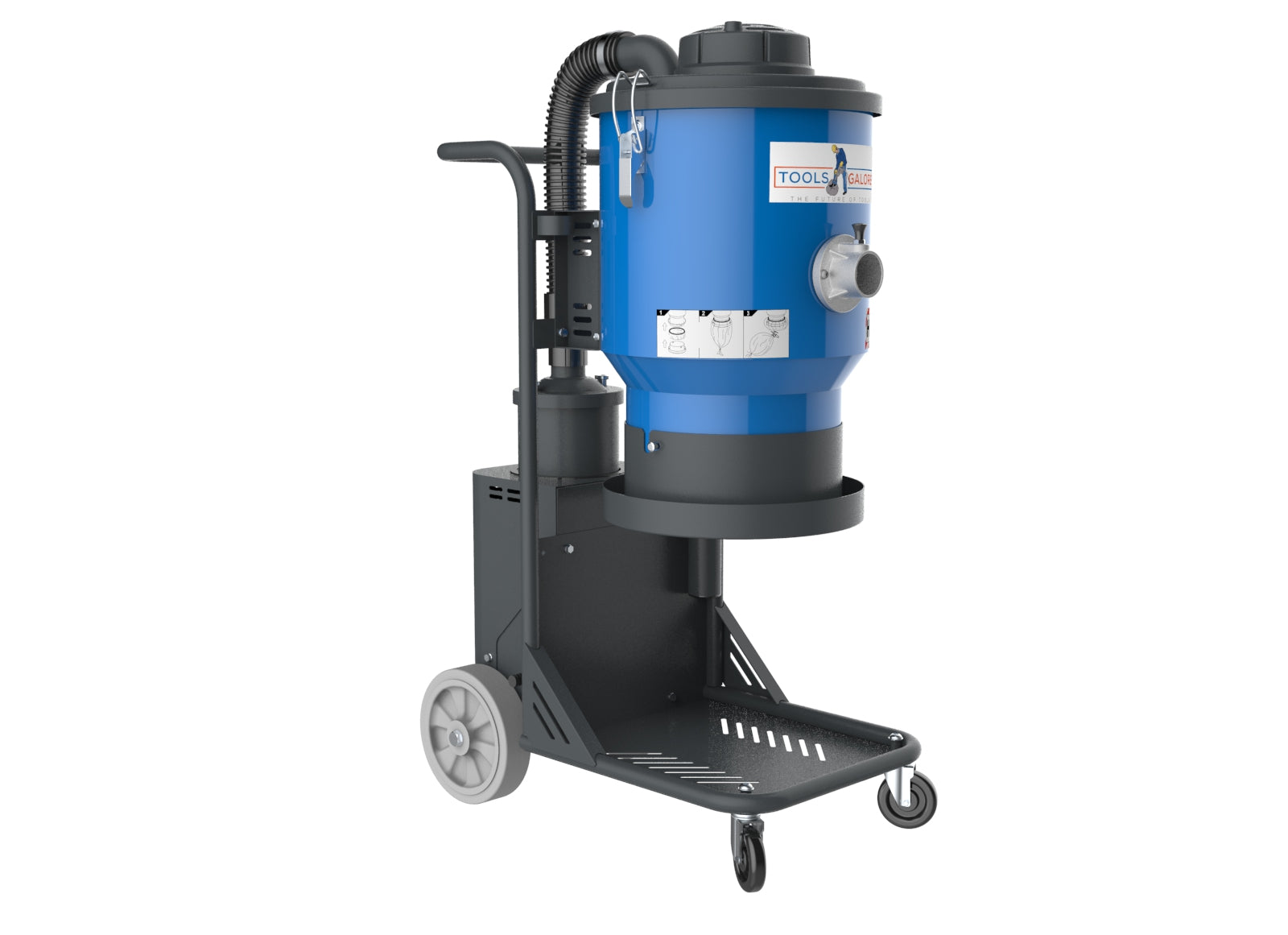 Industrial Single Phase HEPA 1.2KW Dust Extractor Collector - TS1000