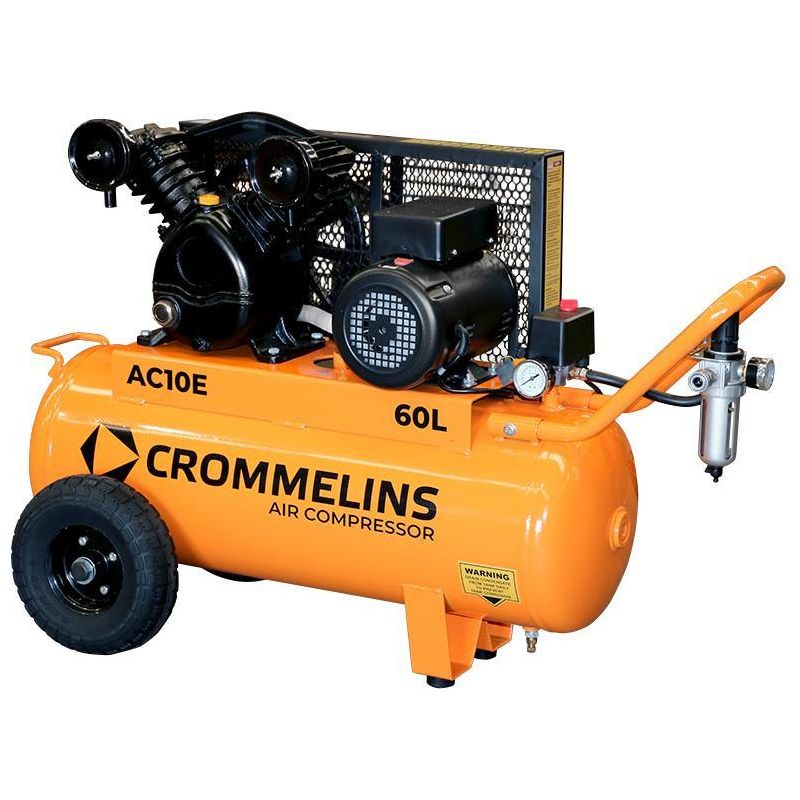Crommelins Air Compressor Electric 60L - Toolsgalore