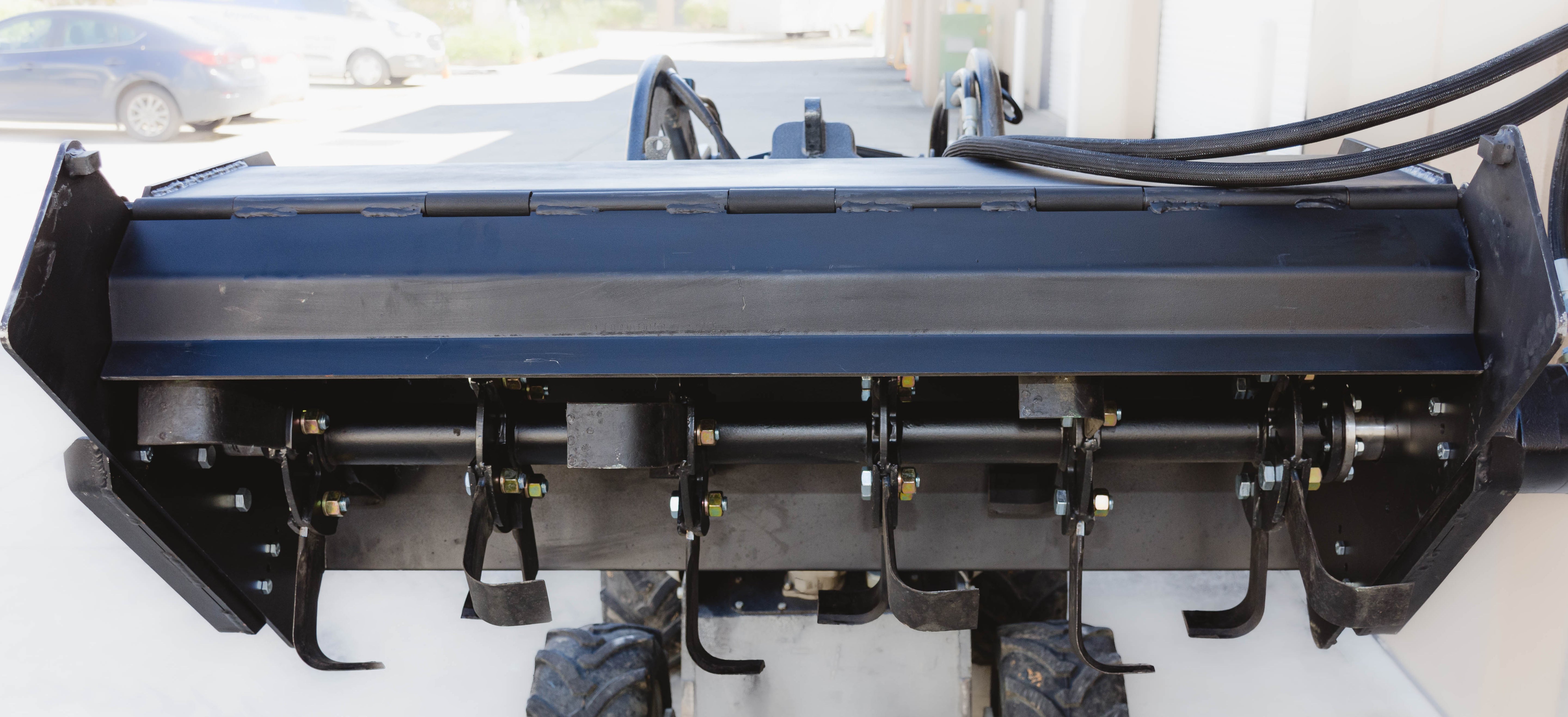 Rotary Hoe/Tiller for Mini Loader - Dingo, Toro, Vermeer, Boxer, Viking, Fosssa