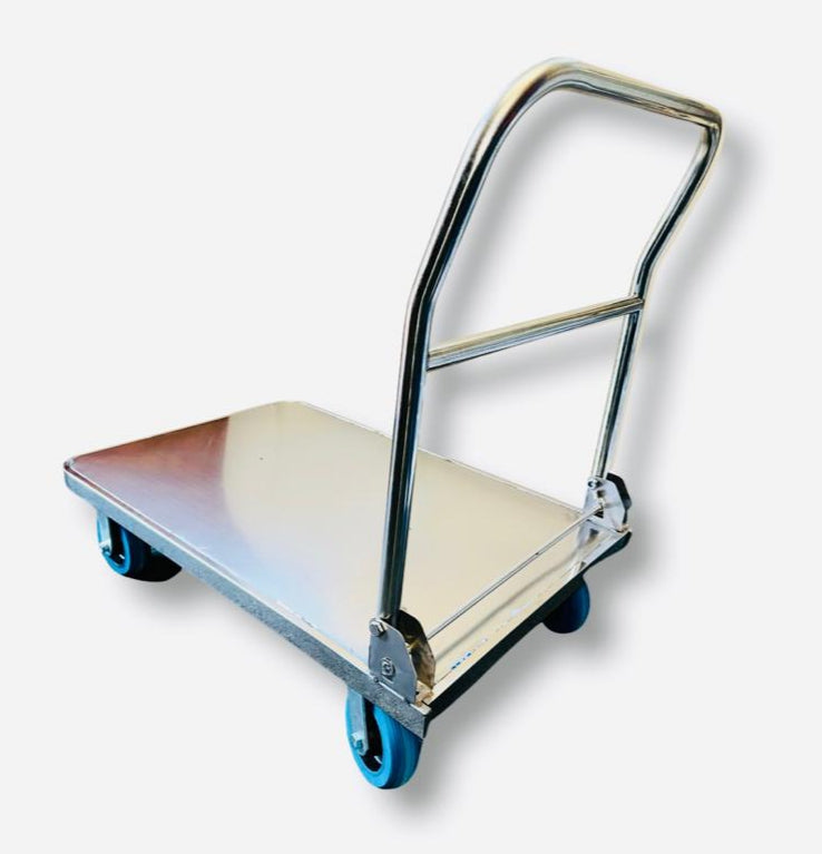 Stainless Steel Heavy Duty Platform Trolley 1-Tonne 900x600mm