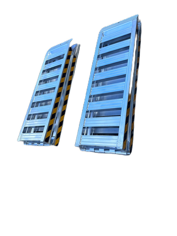 1-Tonne 3m x 450mm Folding  Aluminium Loading Ramps