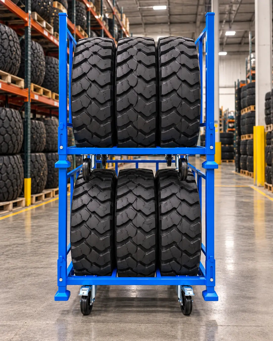1.35m x 1.35m x 1.2m Stackable Stillage for Warehouse – 1000kg