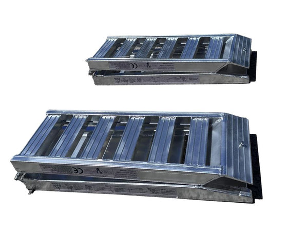 1.5-Tonne 2.3m x 420mm Folding Aluminium Loading Ramps